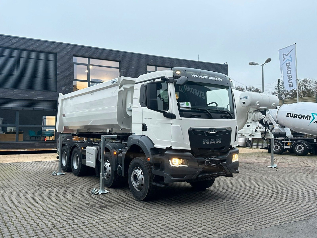 MAN TGS 41.480 8x4 WECHSELSYSTEM KIPPER+MISCHER - Автобетонозмішувач: фото 2 MAN TGS 41.480 8x4 WECHSELSYSTEM KIPPER+MISCHER - Автобетонозмішувач: фото 2