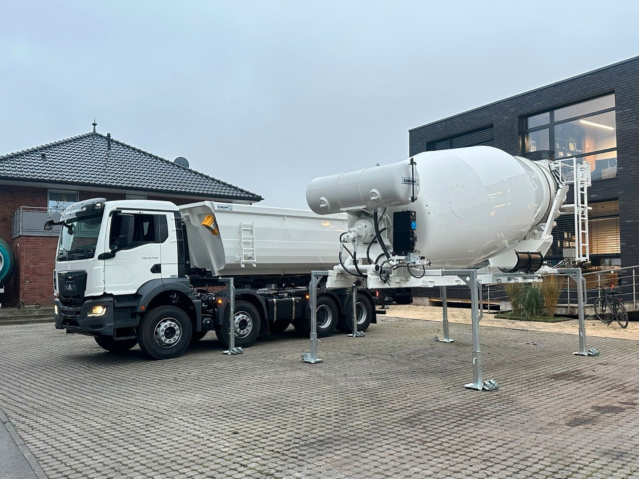 MAN TGS 41.480 8x4 WECHSELSYSTEM KIPPER+MISCHER - Автобетонозмішувач: фото 4 MAN TGS 41.480 8x4 WECHSELSYSTEM KIPPER+MISCHER - Автобетонозмішувач: фото 4