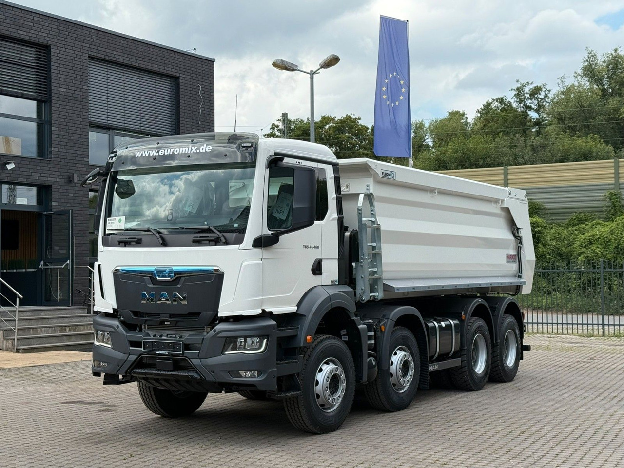 MAN TGS 41.480 BB 8X4 Euromix Mulden Kipper HARDOX - Самоскид вантажівка: фото 4 MAN TGS 41.480 BB 8X4 Euromix Mulden Kipper HARDOX - Самоскид вантажівка: фото 4