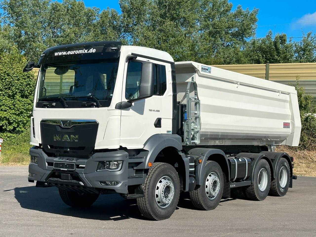 MAN TGS 41.480 BB 8X4 Euromix Mulden Kipper HARDOX - Самоскид вантажівка: фото 2 MAN TGS 41.480 BB 8X4 Euromix Mulden Kipper HARDOX - Самоскид вантажівка: фото 2