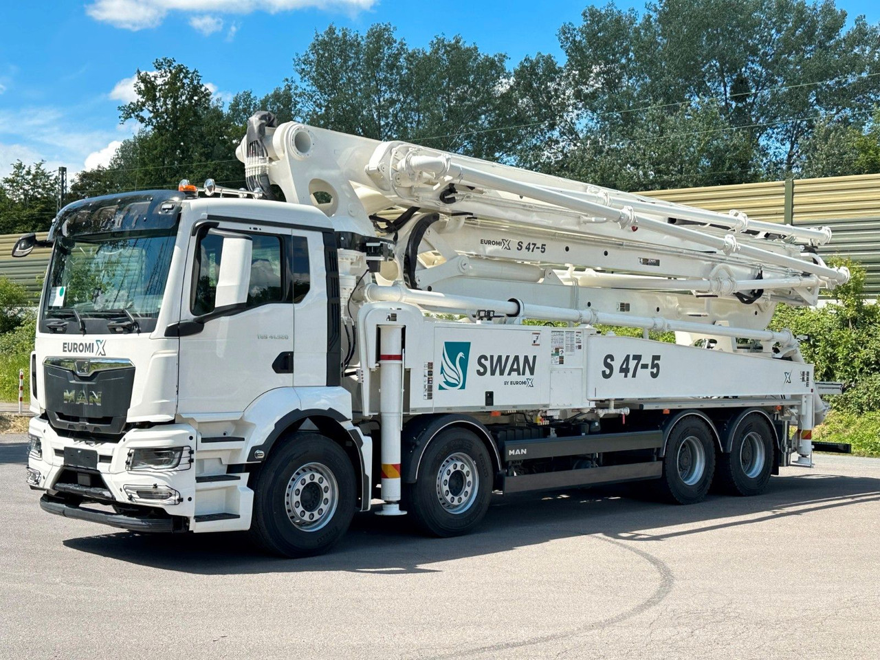 MAN TGS 41.520 8x4 SWAN TSP 47-5 160RZ ( 47m ) - Автобетонозмішувач: фото 2 MAN TGS 41.520 8x4 SWAN TSP 47-5 160RZ ( 47m ) - Автобетонозмішувач: фото 2