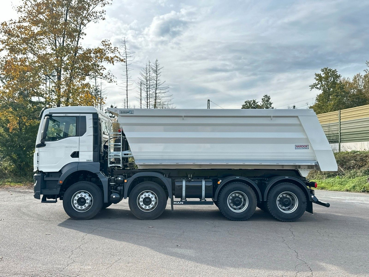 Самоскид вантажівка MAN TGS 41.520 BB 8X4 Euromix Retarder: фото 11