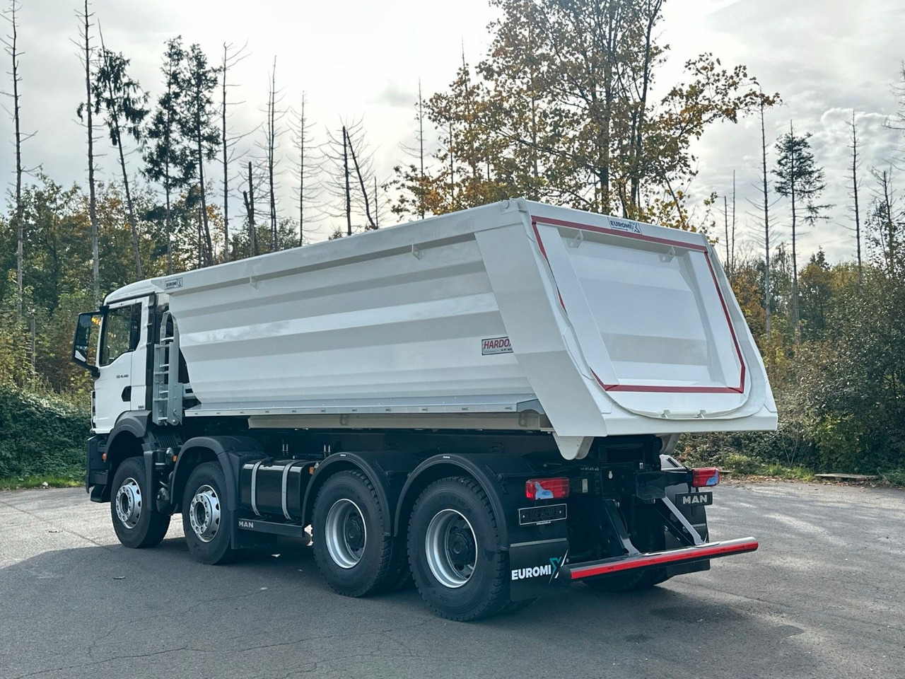 Самоскид вантажівка MAN TGS 41.520 BB 8X4 Euromix Retarder: фото 12