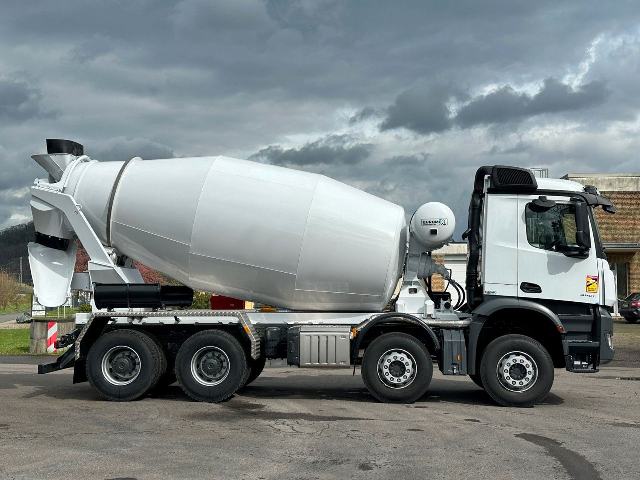 Автобетонозмішувач Mercedes-Benz 4145 8X4 EuromixMTP EM 10 Fahrmischer: фото 9