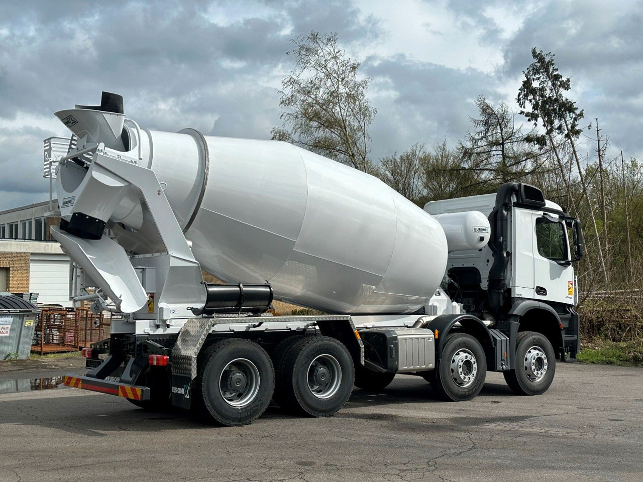 Автобетонозмішувач Mercedes-Benz 4145 8X4 EuromixMTP EM 10 Fahrmischer: фото 8