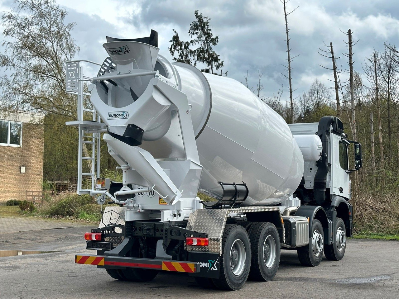 Автобетонозмішувач Mercedes-Benz 4145 8X4 EuromixMTP EM 10 Fahrmischer: фото 7