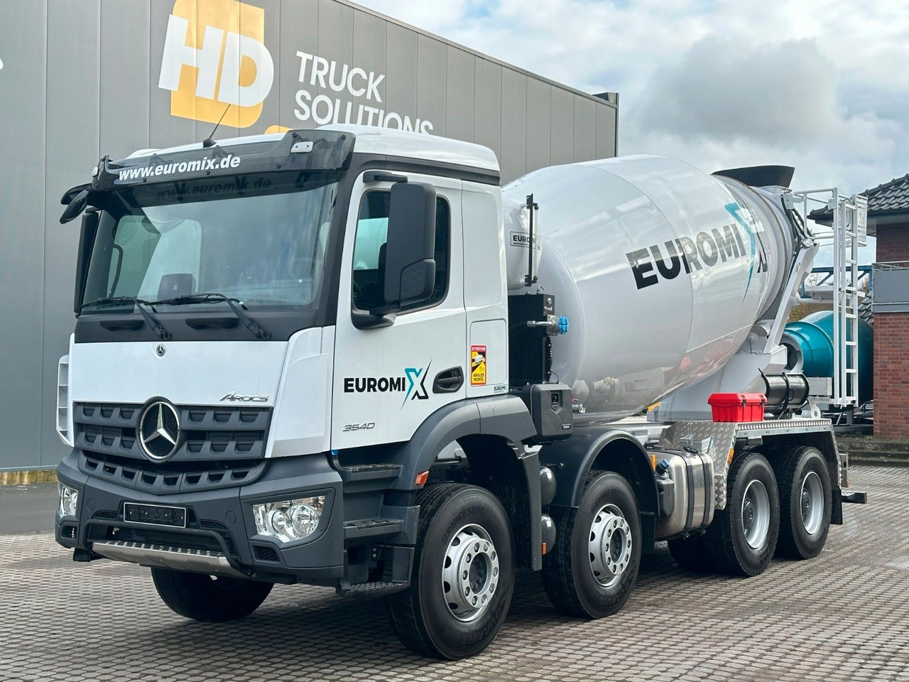 Mercedes-Benz Arocs 5 3540 8x4 EURO 6e EuromixMTP EM 9 L - Автобетонозмішувач: фото 2 Mercedes-Benz Arocs 5 3540 8x4 EURO 6e EuromixMTP EM 9 L - Автобетонозмішувач: фото 2