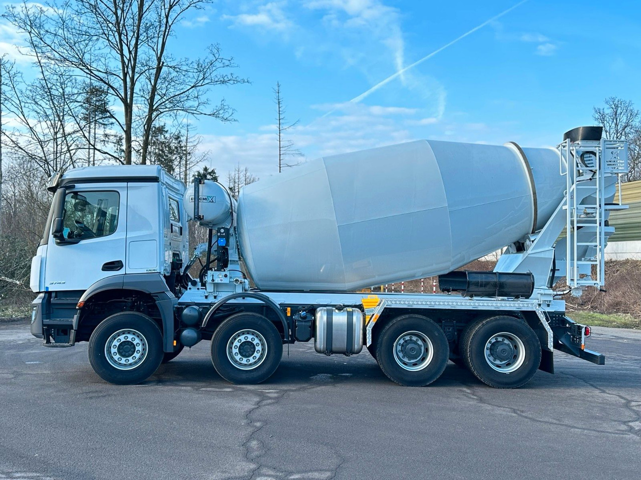 Mercedes-Benz Arocs 5 3743 8X4 / Euro6e EuromixMTP EM 10 L - Автобетонозмішувач: фото 3 Mercedes-Benz Arocs 5 3743 8X4 / Euro6e EuromixMTP EM 10 L - Автобетонозмішувач: фото 3