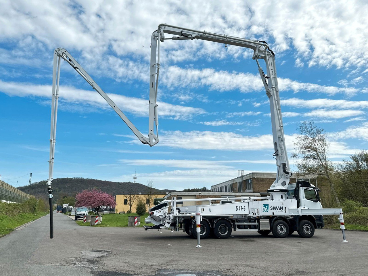 Автобетонозмішувач Mercedes-Benz Arocs 5 4542 8x4 SWAN TSP 47-5 160RZ ( 47m ): фото 20