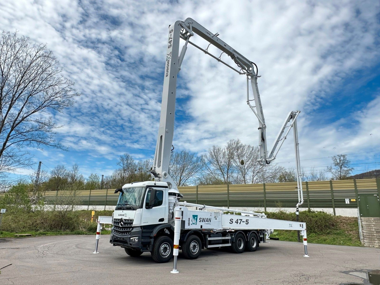 Автобетонозмішувач Mercedes-Benz Arocs 5 4542 8x4 SWAN TSP 47-5 160RZ ( 47m ): фото 16