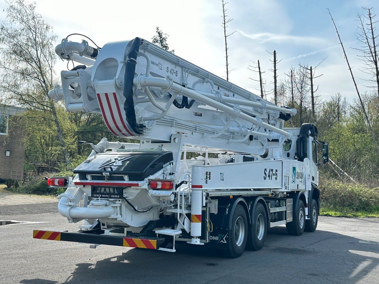 Mercedes-Benz Arocs 5 4542 8x4 SWAN TSP 47-5 160RZ ( 47m ) - Автобетонозмішувач: фото 5 Mercedes-Benz Arocs 5 4542 8x4 SWAN TSP 47-5 160RZ ( 47m ) - Автобетонозмішувач: фото 5