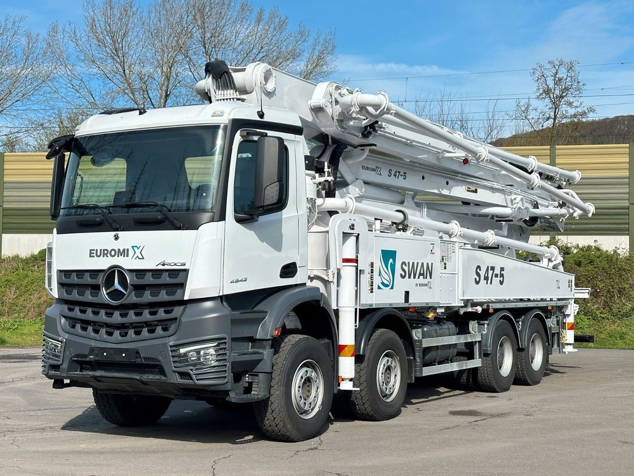 Mercedes-Benz Arocs 5 4542 8x4 SWAN TSP 47-5 160RZ ( 47m ) - Автобетонозмішувач: фото 2 Mercedes-Benz Arocs 5 4542 8x4 SWAN TSP 47-5 160RZ ( 47m ) - Автобетонозмішувач: фото 2