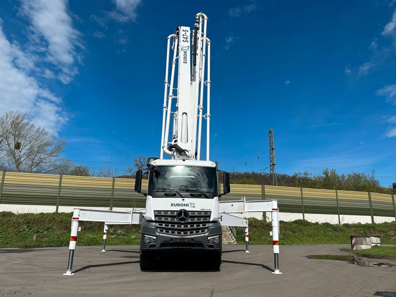 Автобетонозмішувач Mercedes-Benz Arocs 5 4542 8x4 SWAN TSP 47-5 160RZ ( 47m ): фото 13