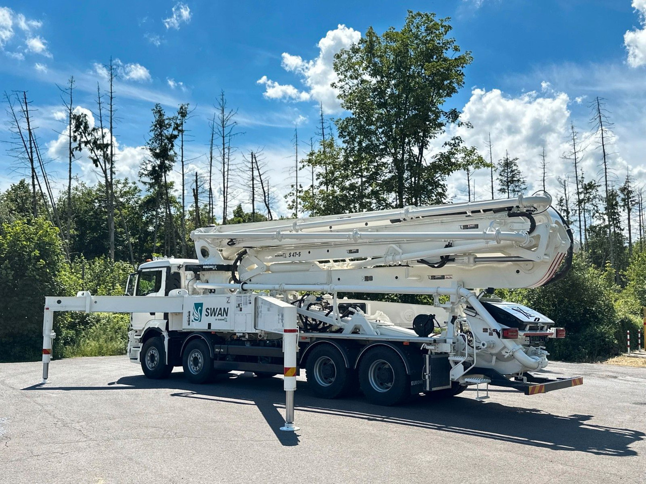 Volvo FMX 500 8x4 SWAN 47m Betonpumpe EuromixMTP - Автобетононасос: фото 2 Volvo FMX 500 8x4 SWAN 47m Betonpumpe EuromixMTP - Автобетононасос: фото 2