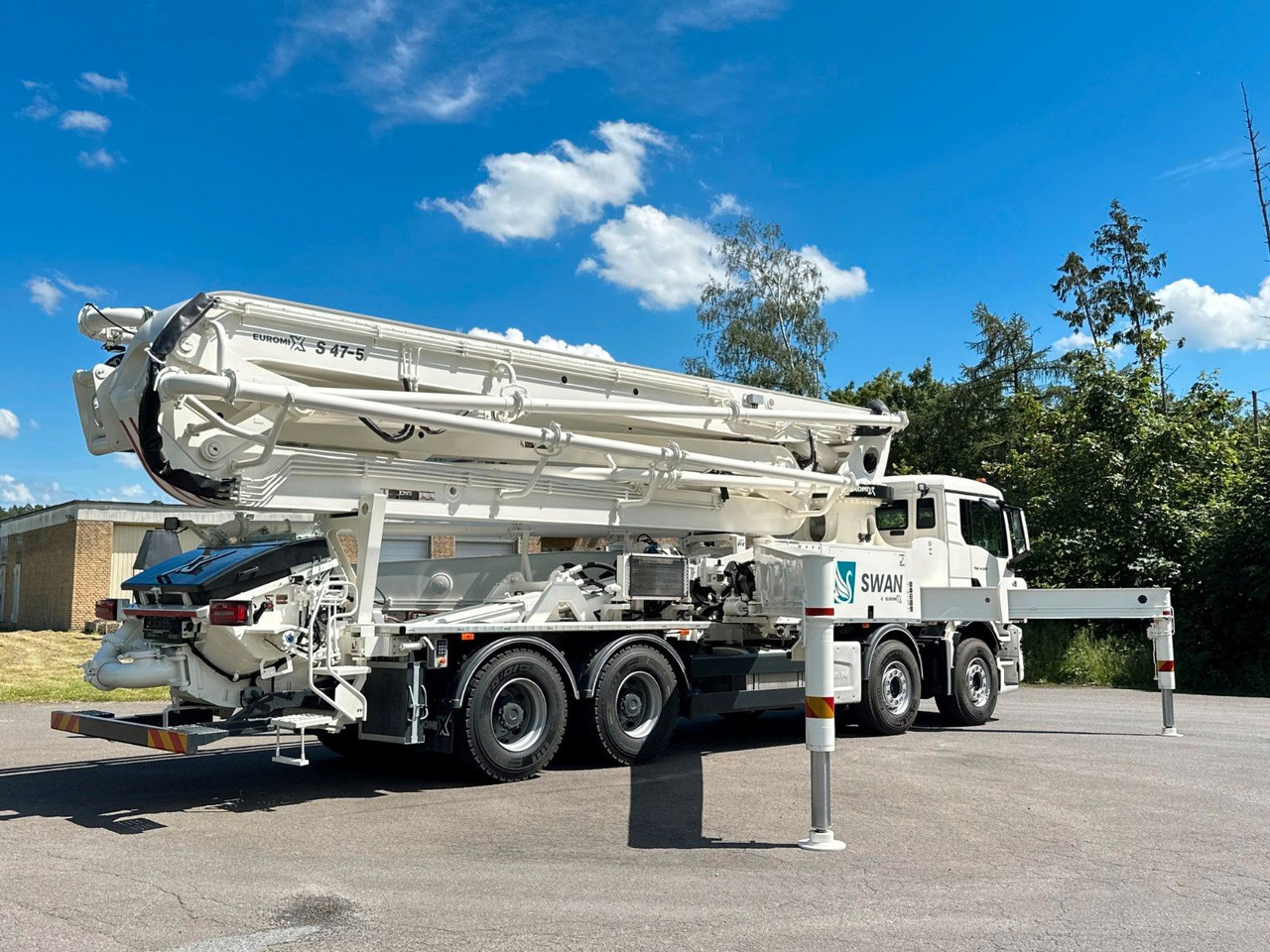 Volvo FMX 500 8x4 SWAN 47m Betonpumpe EuromixMTP - Автобетононасос: фото 4 Volvo FMX 500 8x4 SWAN 47m Betonpumpe EuromixMTP - Автобетононасос: фото 4