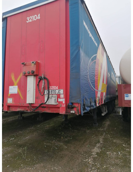 Curtain semi-trailer with used aboveground 2700 &4850L tanks Gas, Gaz, LPG, GPL, Propane, Butane tank ID 8.370 - Напівпричіп цистерна: фото 2 Curtain semi-trailer with used aboveground 2700 &4850L tanks Gas, Gaz, LPG, GPL, Propane, Butane tank ID 8.370 - Напівпричіп цистерна: фото 2