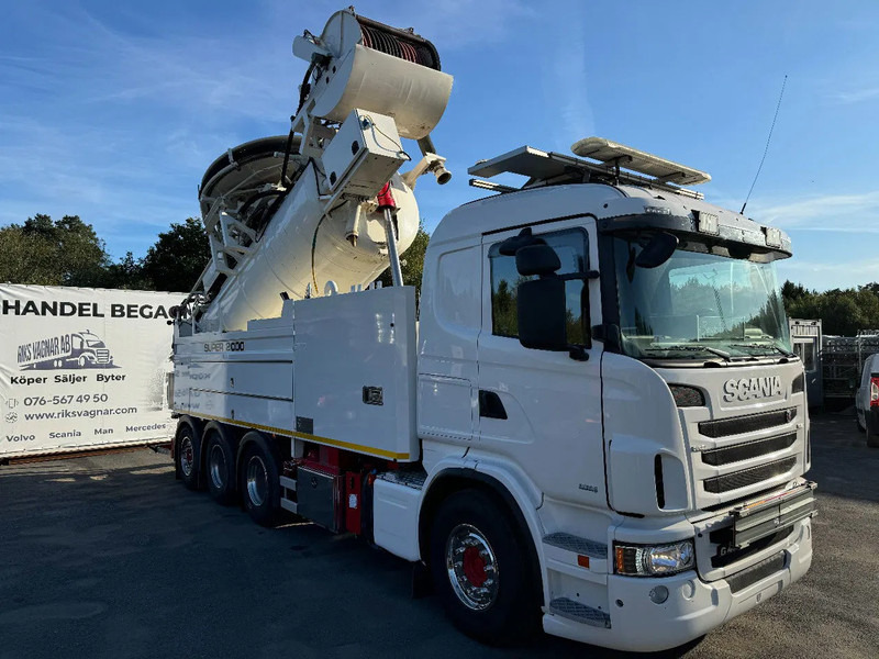 Scania R480 Combi Wiedemann Super 2000 (10+6m3) + Recycler, Euro 6, 2013 - Асенізатори: фото 1 Scania R480 Combi Wiedemann Super 2000 (10+6m3) + Recycler, Euro 6, 2013 - Асенізатори: фото 1