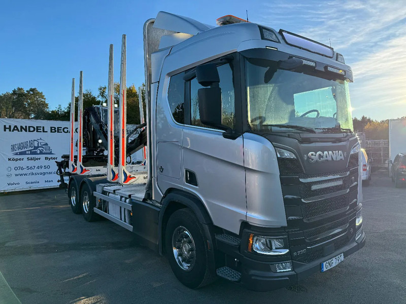 Scania R730 V8 6X4, Retarder, Timber-truck + Crane, 2020 - Лісовоз, Вантажівка з маніпулятором: фото 2 Scania R730 V8 6X4, Retarder, Timber-truck + Crane, 2020 - Лісовоз, Вантажівка з маніпулятором: фото 2