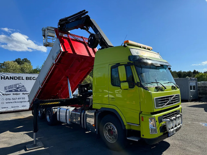 Volvo 6x2, Skylift-truck with Tipper & Bucket, 2009 - Вантажівка, Вантажівка з маніпулятором: фото 5 Volvo 6x2, Skylift-truck with Tipper & Bucket, 2009 - Вантажівка, Вантажівка з маніпулятором: фото 5