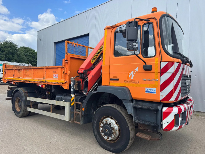 MAN ME 18.250 4X4 **4X4-TIPPER+PALFINGER PK7501-BELGIAN TRUCK** - Самоскид вантажівка, Вантажівка з маніпулятором: фото 5 MAN ME 18.250 4X4 **4X4-TIPPER+PALFINGER PK7501-BELGIAN TRUCK** - Самоскид вантажівка, Вантажівка з маніпулятором: фото 5