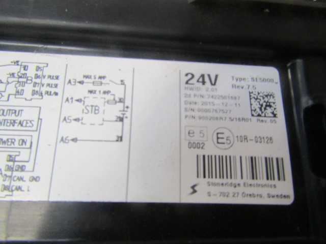 DAF LF 220 EURO 6 DIGITAL TACHO EXAKT DUO TYPE S1-5000 - Кабіна й інтер'єр в категорії Вантажівки: фото 2 DAF LF 220 EURO 6 DIGITAL TACHO EXAKT DUO TYPE S1-5000 - Кабіна й інтер'єр в категорії Вантажівки: фото 2