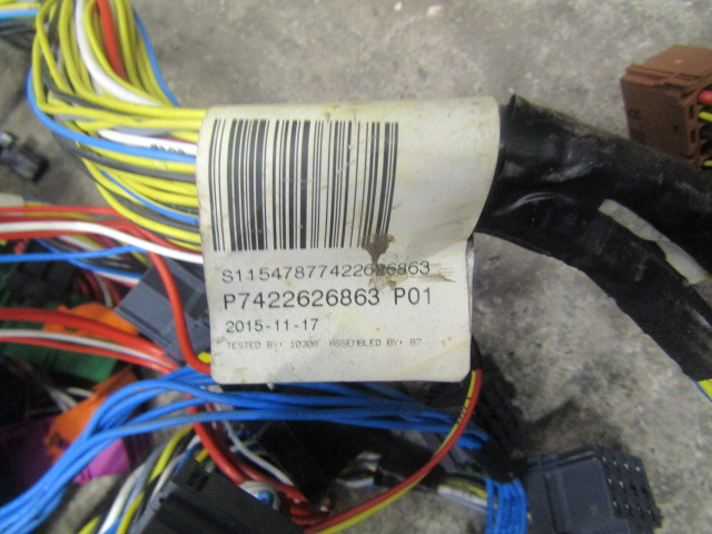 DAF LF 220 EURO 6 FULL CAB WIRING HARNESS P/NO 7422626863 P01 - Електрична система в категорії Вантажівки: фото 3 DAF LF 220 EURO 6 FULL CAB WIRING HARNESS P/NO 7422626863 P01 - Електрична система в категорії Вантажівки: фото 3