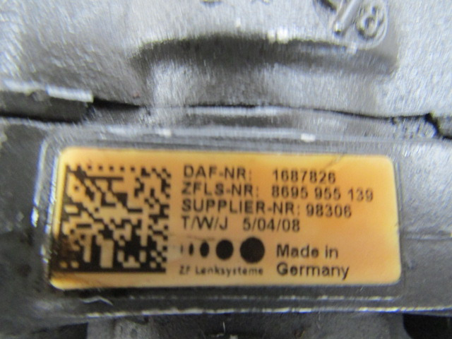 DAF XF 105 460 (MX340SI) POWER STEERING PUMP P/NO 1687826 - Рульове управління в категорії Вантажівки: фото 2 DAF XF 105 460 (MX340SI) POWER STEERING PUMP P/NO 1687826 - Рульове управління в категорії Вантажівки: фото 2