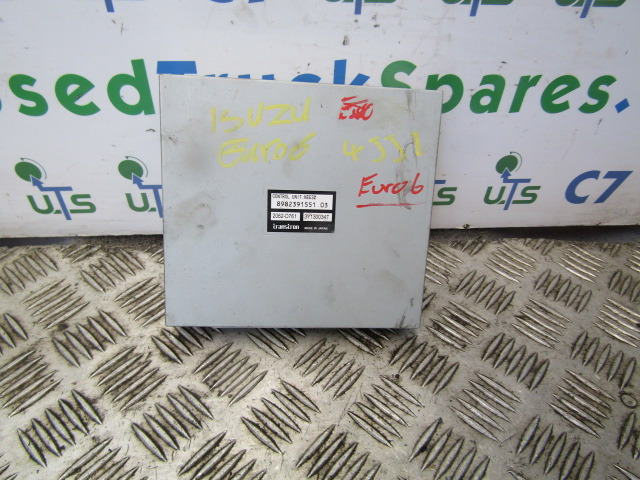 ISUZU N75 EURO 6 TRANSMISSION CONTROL UNIT P/NO 8982391551 03 - Блок управління в категорії Вантажівки: фото 1 ISUZU N75 EURO 6 TRANSMISSION CONTROL UNIT P/NO 8982391551 03 - Блок управління в категорії Вантажівки: фото 1