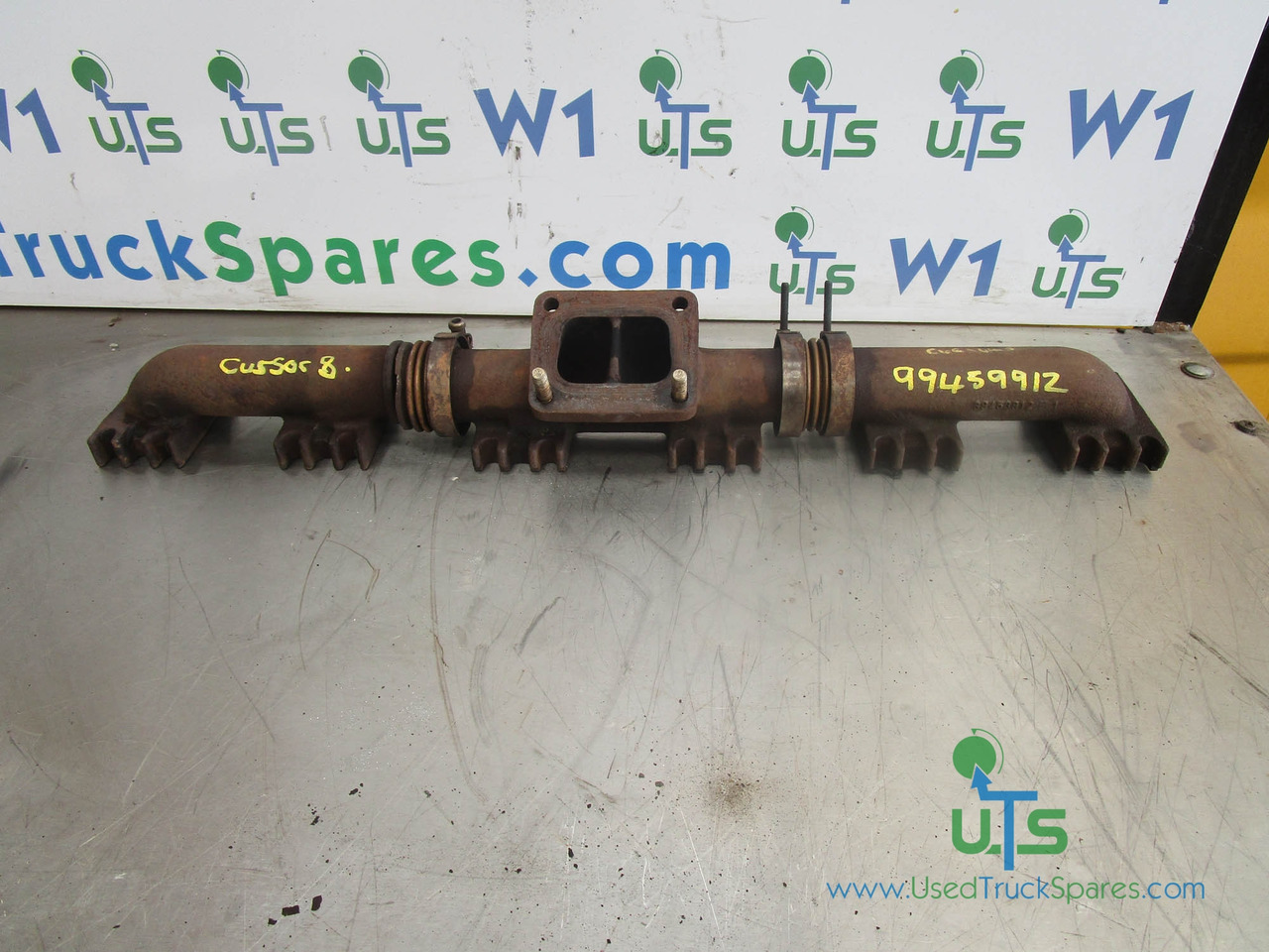 IVECO CURSOR 8 EXHAUST MANIFOLD P/NO 99459912 - Вихлопна система в категорії Вантажівки: фото 1 IVECO CURSOR 8 EXHAUST MANIFOLD P/NO 99459912 - Вихлопна система в категорії Вантажівки: фото 1