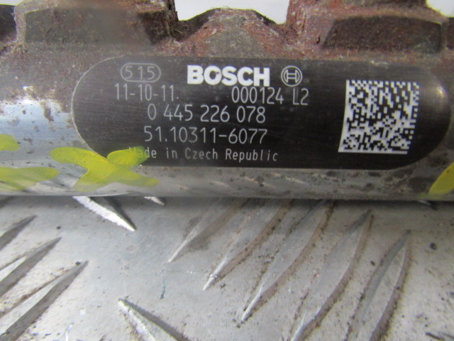 MAN D2066 TGX/TGS FUEL RAIL P/NO 0445226078 - Двигун та запчастини в категорії Вантажівки: фото 2 MAN D2066 TGX/TGS FUEL RAIL P/NO 0445226078 - Двигун та запчастини в категорії Вантажівки: фото 2