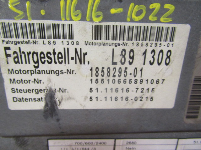 MAN M2000 SERIES 220 ENGINE ECU BOSCH P/NO 0.281020009 - Блок управління в категорії Вантажівки: фото 2 MAN M2000 SERIES 220 ENGINE ECU BOSCH P/NO 0.281020009 - Блок управління в категорії Вантажівки: фото 2