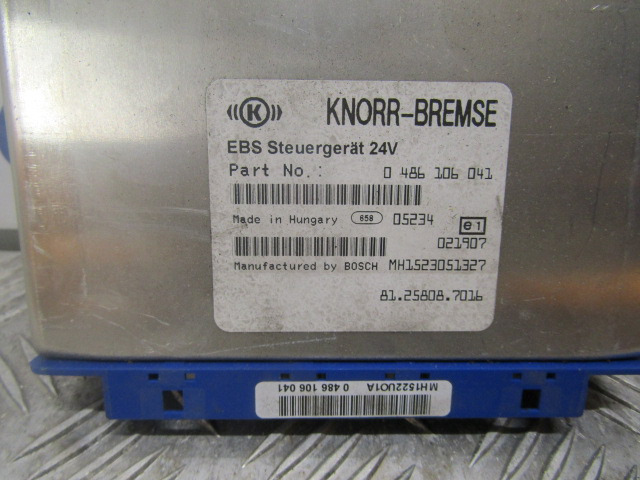 MAN TGA / TGS / TGX EBS ECU 81.25808.7016 - Блок управління в категорії Вантажівки: фото 2 MAN TGA / TGS / TGX EBS ECU 81.25808.7016 - Блок управління в категорії Вантажівки: фото 2