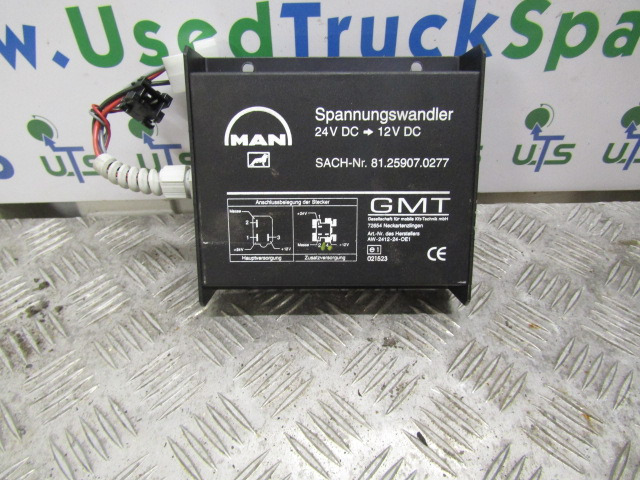 MAN TGM/TGL VOLTAGE DROPPER 24-12V P/NO 81.25907.0277 - Електрична система в категорії Вантажівки: фото 1 MAN TGM/TGL VOLTAGE DROPPER 24-12V P/NO 81.25907.0277 - Електрична система в категорії Вантажівки: фото 1