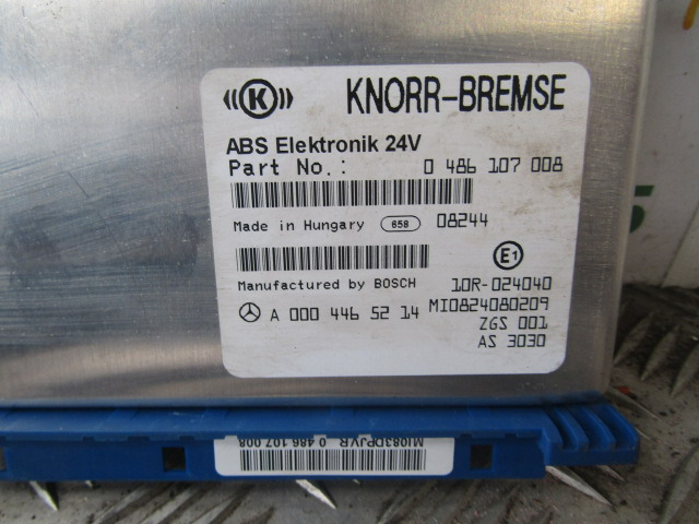 MERCEDES AXOR ABS ECU P/NO A000 446 52 14 - Блок управління в категорії Вантажівки: фото 2 MERCEDES AXOR ABS ECU P/NO A000 446 52 14 - Блок управління в категорії Вантажівки: фото 2