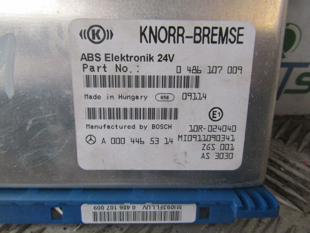 MERCEDES AXOR ABS ECU P/NO A0004465314 - Блок управління в категорії Вантажівки: фото 2 MERCEDES AXOR ABS ECU P/NO A0004465314 - Блок управління в категорії Вантажівки: фото 2