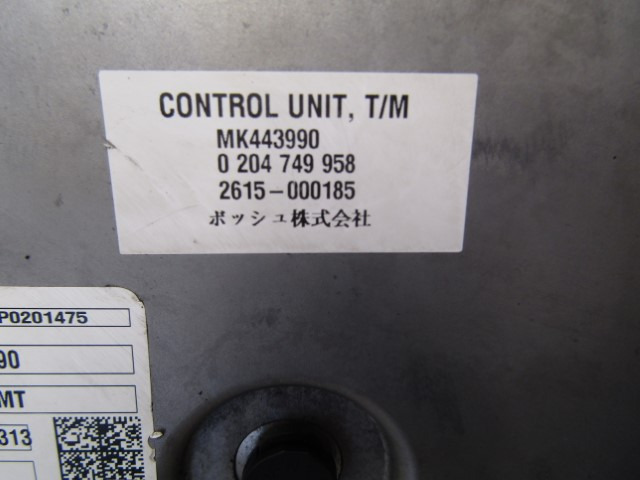 MITSUBISHI FUSO DUONIC TRANSMISSION CONTROL UNIT MK443990 - Блок управління в категорії Вантажівки: фото 2 MITSUBISHI FUSO DUONIC TRANSMISSION CONTROL UNIT MK443990 - Блок управління в категорії Вантажівки: фото 2