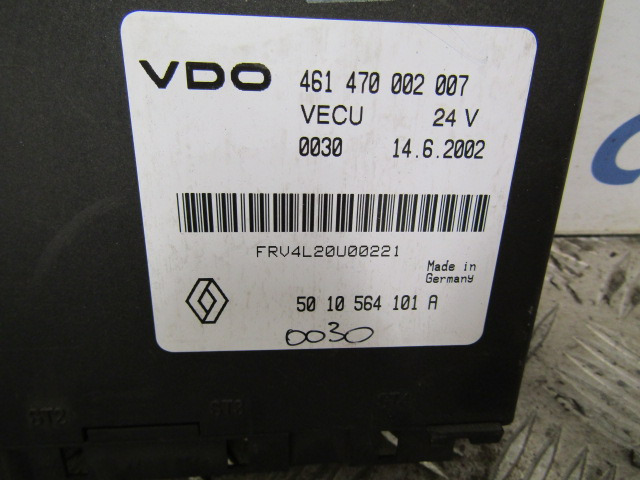 RENAULT MIDLUM DXI BODY CONTROL ECU P/NO 5010101A / 461470002008 - Блок управління в категорії Вантажівки: фото 2 RENAULT MIDLUM DXI BODY CONTROL ECU P/NO 5010101A / 461470002008 - Блок управління в категорії Вантажівки: фото 2