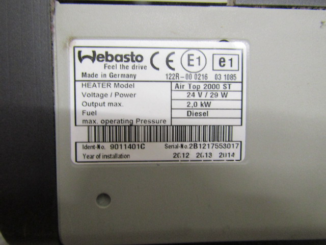 WEBASTO ST2000 AIR DROP NIGHT HEATER ALSO 2000S & LARGE CHOICE AVAILABLE - Кабіна й інтер'єр в категорії Вантажівки: фото 3 WEBASTO ST2000 AIR DROP NIGHT HEATER ALSO 2000S & LARGE CHOICE AVAILABLE - Кабіна й інтер'єр в категорії Вантажівки: фото 3