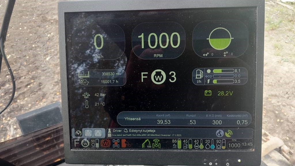 Харвестер Komatsu 901: фото 9