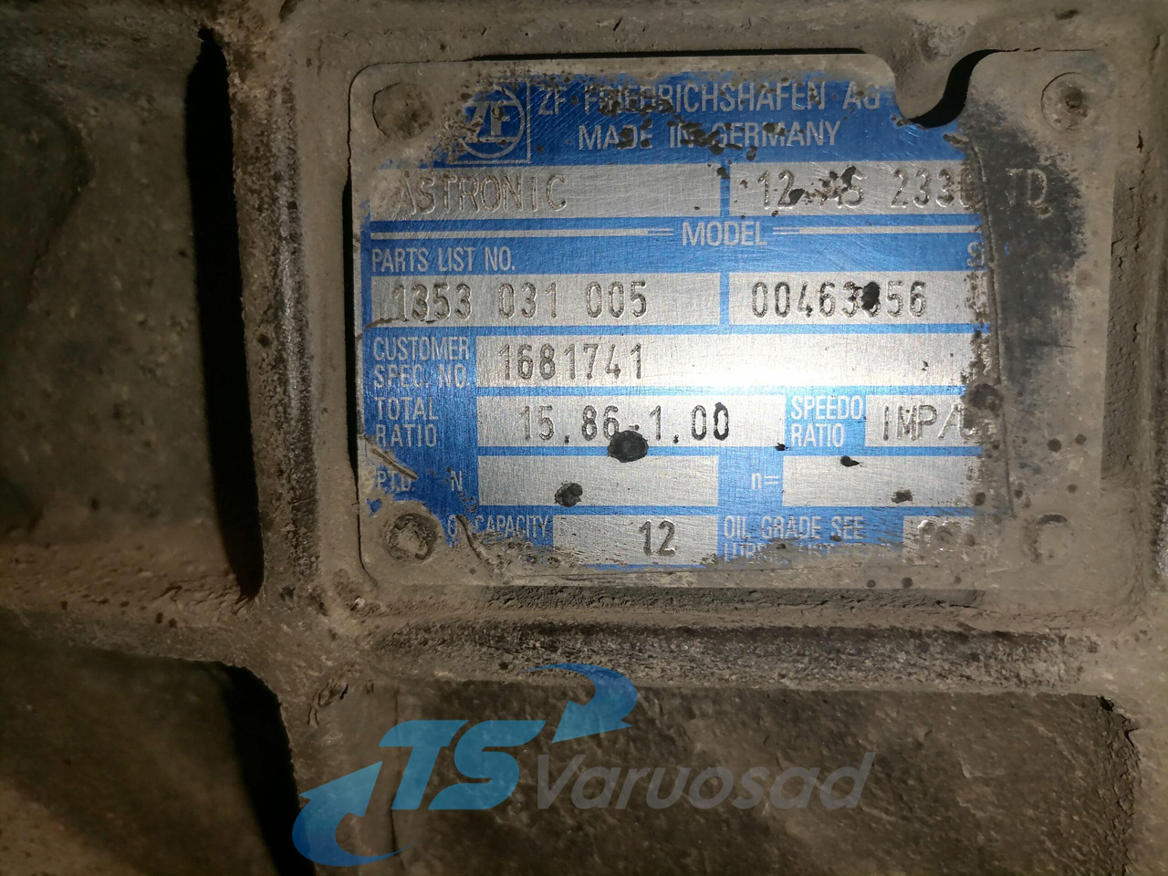 DAF Gearbox 1681741 - Коробка передач та запчастини в категорії Вантажівки: фото 4 DAF Gearbox 1681741 - Коробка передач та запчастини в категорії Вантажівки: фото 4