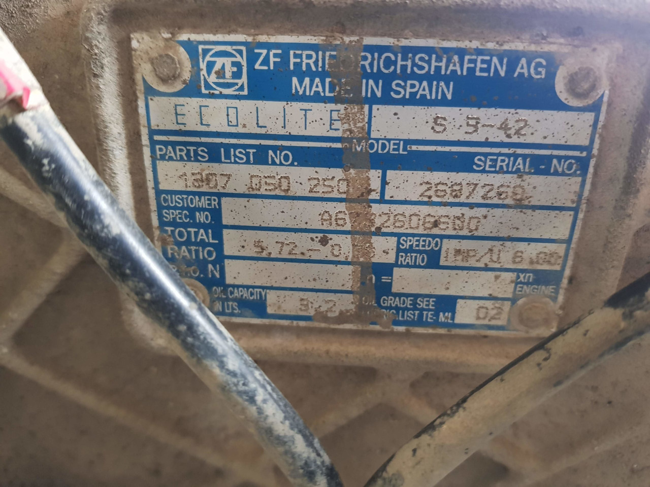 MB Gearbox S5-42 - Коробка передач та запчастини в категорії Вантажівки: фото 2 MB Gearbox S5-42 - Коробка передач та запчастини в категорії Вантажівки: фото 2