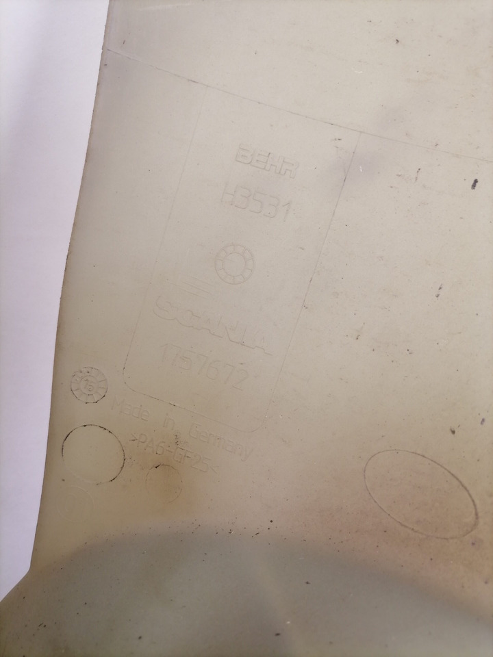 Scania Cooling fan 2078557 - Вентилятор в категорії Вантажівки: фото 4 Scania Cooling fan 2078557 - Вентилятор в категорії Вантажівки: фото 4