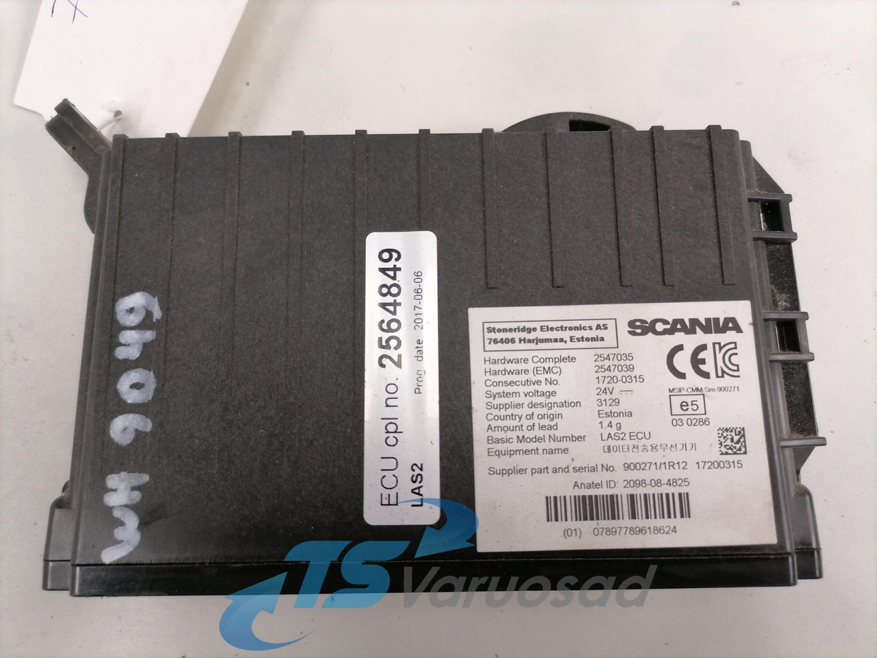 Scania Ecu, LAS 2564849 - Блок управління в категорії Вантажівки: фото 3 Scania Ecu, LAS 2564849 - Блок управління в категорії Вантажівки: фото 3