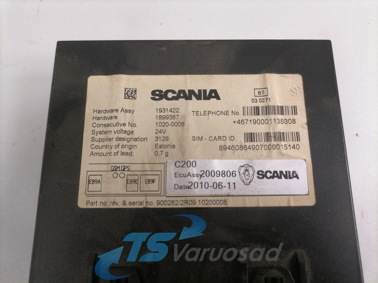 Scania Juhtplokk, RTC 2009806 - Блок управління в категорії Вантажівки: фото 3 Scania Juhtplokk, RTC 2009806 - Блок управління в категорії Вантажівки: фото 3