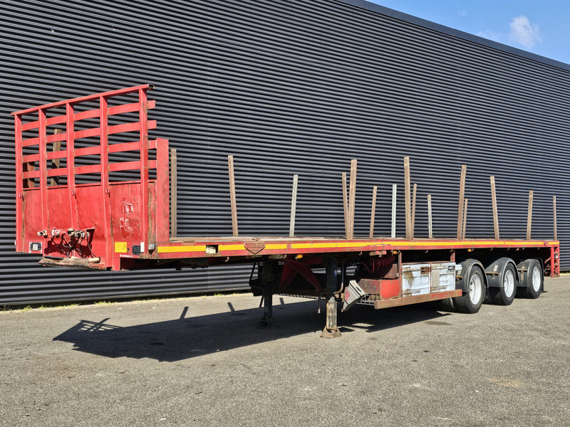 Broshuis 3AOU 48 / 2 x EXTENDABLE / 28.8 mtr / 3 X STEERING AXLE - Бортовий напівпричіп/ Платформа: фото 5 Broshuis 3AOU 48 / 2 x EXTENDABLE / 28.8 mtr / 3 X STEERING AXLE - Бортовий напівпричіп/ Платформа: фото 5