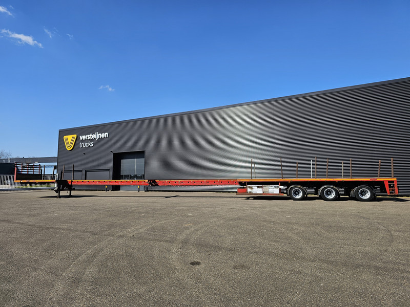 Broshuis 3AOU 48 / 2 x EXTENDABLE / 28.8 mtr / 3 X STEERING AXLE - Бортовий напівпричіп/ Платформа: фото 4 Broshuis 3AOU 48 / 2 x EXTENDABLE / 28.8 mtr / 3 X STEERING AXLE - Бортовий напівпричіп/ Платформа: фото 4