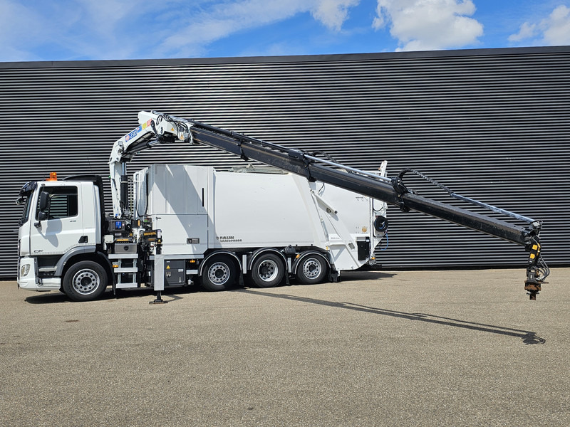 DAF CF 410 8X2/6 FAUN / BEKKER LAGRAM 16m3 / WAS INSTALLATIE - Сміттєвози: фото 3 DAF CF 410 8X2/6 FAUN / BEKKER LAGRAM 16m3 / WAS INSTALLATIE - Сміттєвози: фото 3