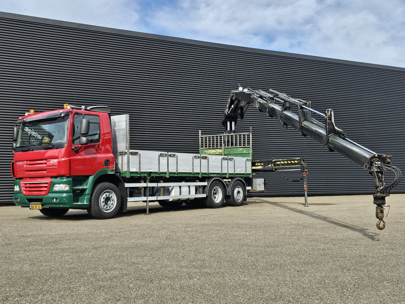 DAF CF 85.410 6x2 / HIAB 35 t/m crane / kran + REMOTE - Бортова вантажівка/ Платформа, Вантажівка з маніпулятором: фото 4 DAF CF 85.410 6x2 / HIAB 35 t/m crane / kran + REMOTE - Бортова вантажівка/ Платформа, Вантажівка з маніпулятором: фото 4