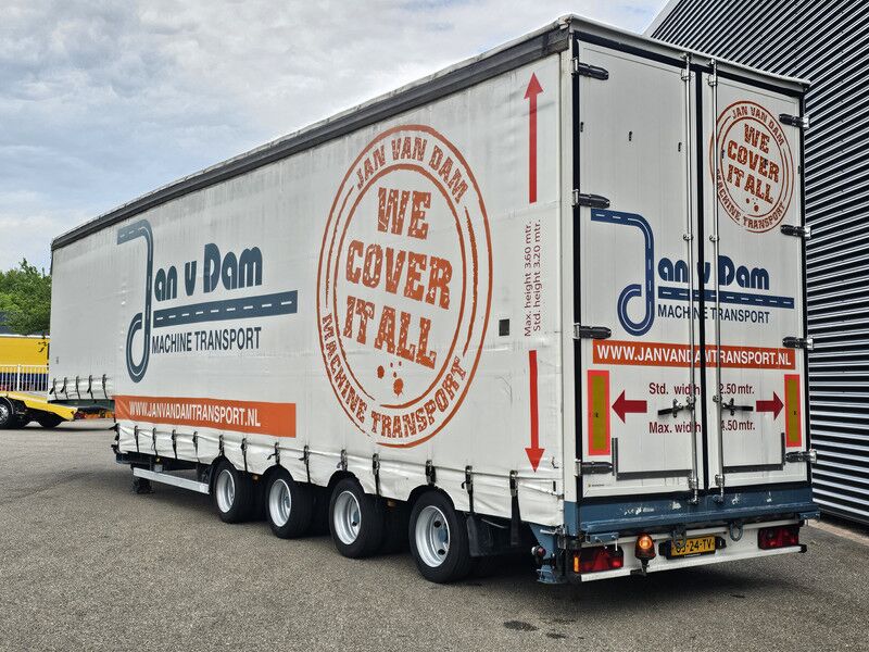 ES-GE 4STL48 / 4 AXLE / SLIDING ROOF / EXPANDABLE / LIFT ROOF - Низькорамна платформа напівпричіп: фото 2 ES-GE 4STL48 / 4 AXLE / SLIDING ROOF / EXPANDABLE / LIFT ROOF - Низькорамна платформа напівпричіп: фото 2