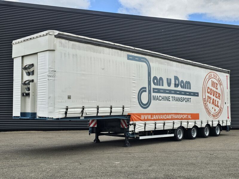 ES-GE 4STL48 / 4 AXLE / SLIDING ROOF / EXPANDABLE / LIFT ROOF - Низькорамна платформа напівпричіп: фото 1 ES-GE 4STL48 / 4 AXLE / SLIDING ROOF / EXPANDABLE / LIFT ROOF - Низькорамна платформа напівпричіп: фото 1